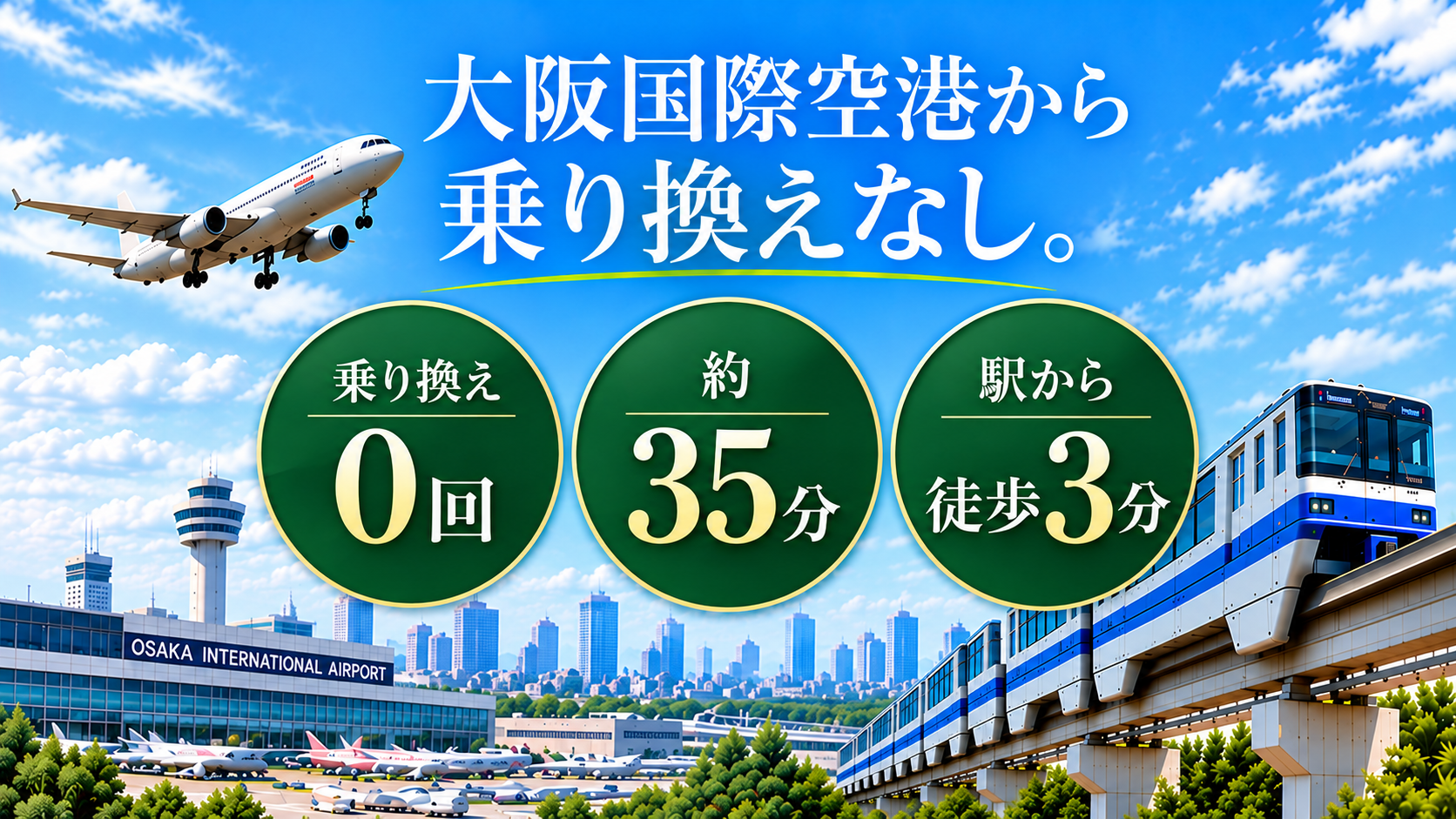 大阪国際空港アクセス案内